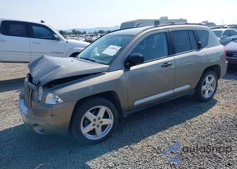 2007 Jeep Compass Limited z USA, uszkodzony, nr VIN 1J8FF57W17D291622
